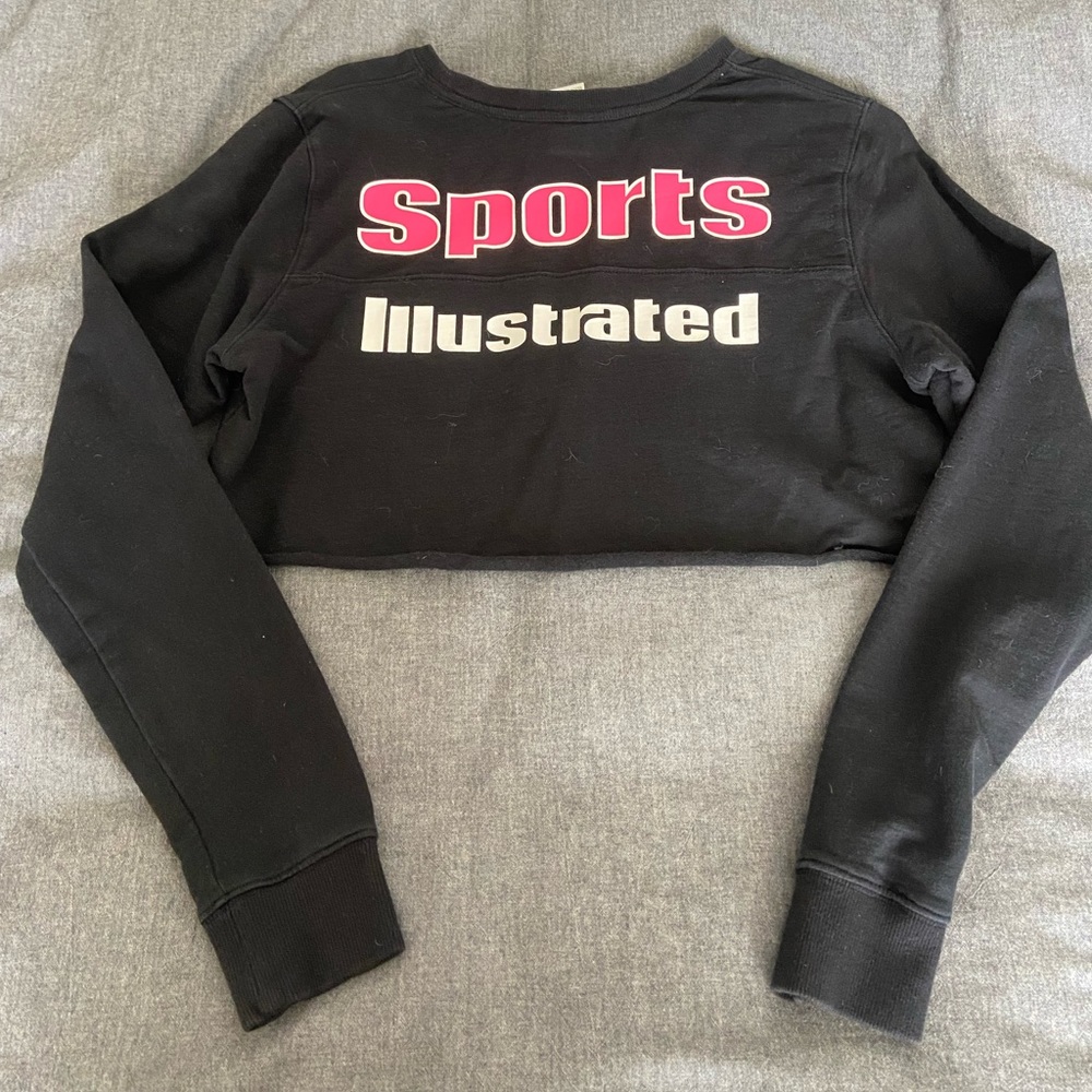 Sports Illustrated crop top long sleeve